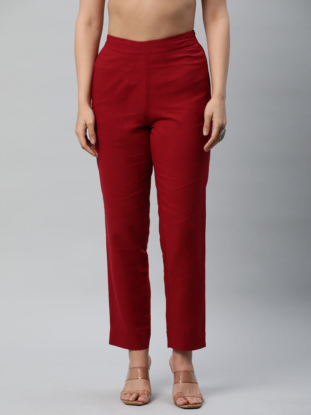 Unstitched cotton suit set with an ikat top and contrast-colored dupatta