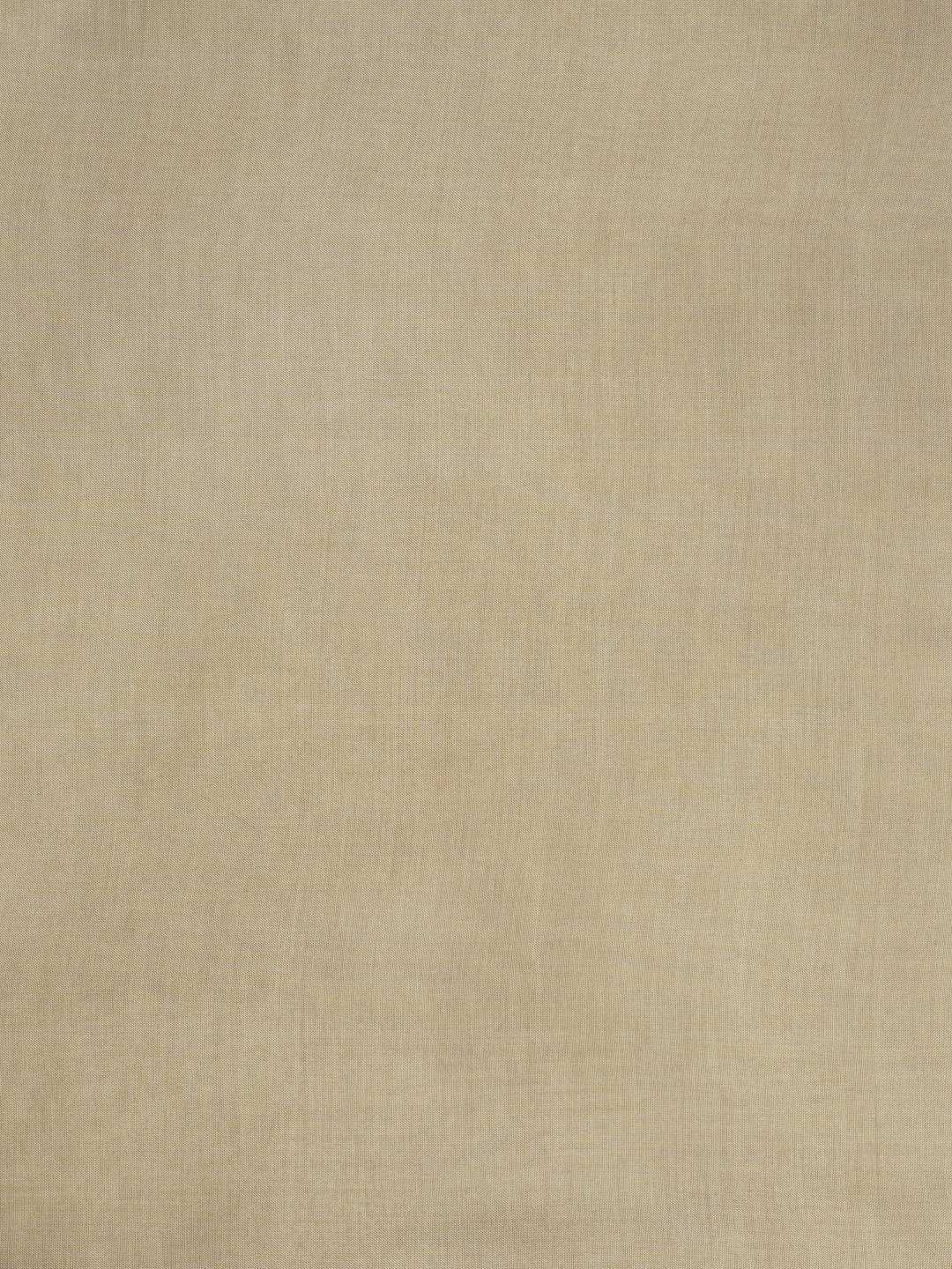 Tussar Silk Dress Material with Elegant White Thread Work & Matching Dupatta