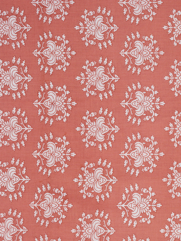 Cotton Flex Embroidered dress material with Printed Bottom & printed dupatta.