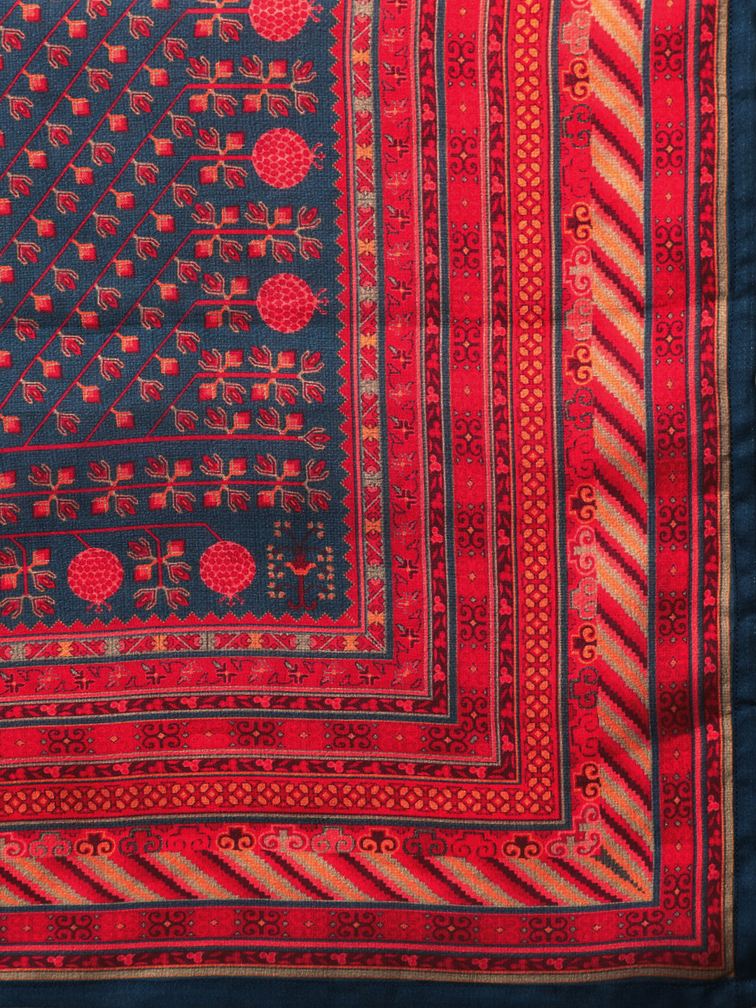 Party Edit- A straight stitched kurta suit set with machine embroidery and digital printed dupatta