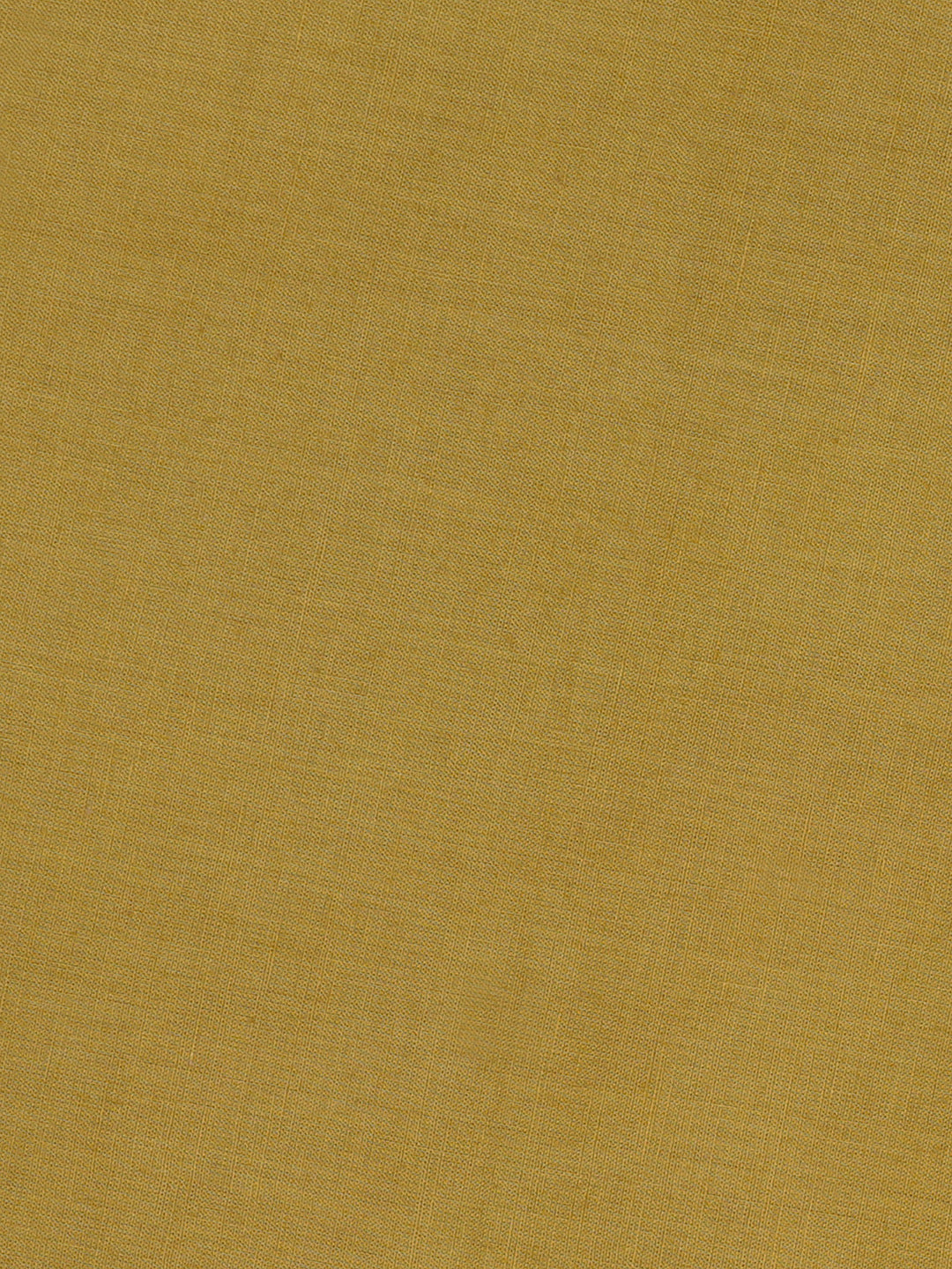 Unstitched Cotton Striped Dress Material with Applique Print paired with Plain Bottom & printed dupatta.(Mustard)