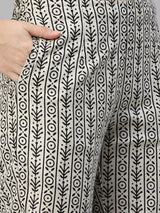 Printed Straight Kurta with pants