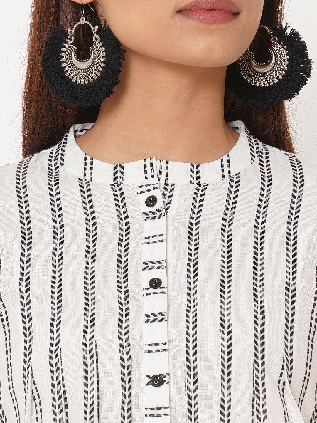 Cotton-dobby-stripes-top