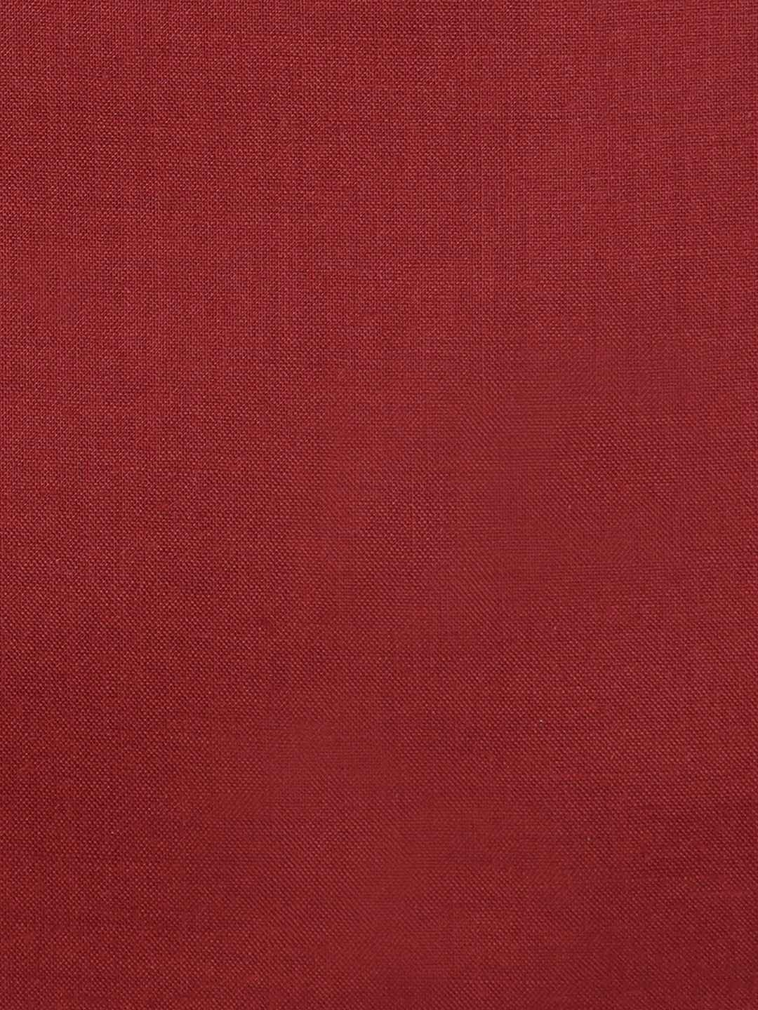 Bagru Floral Printed Dress Material with Embroidered Yoke.(Rust)