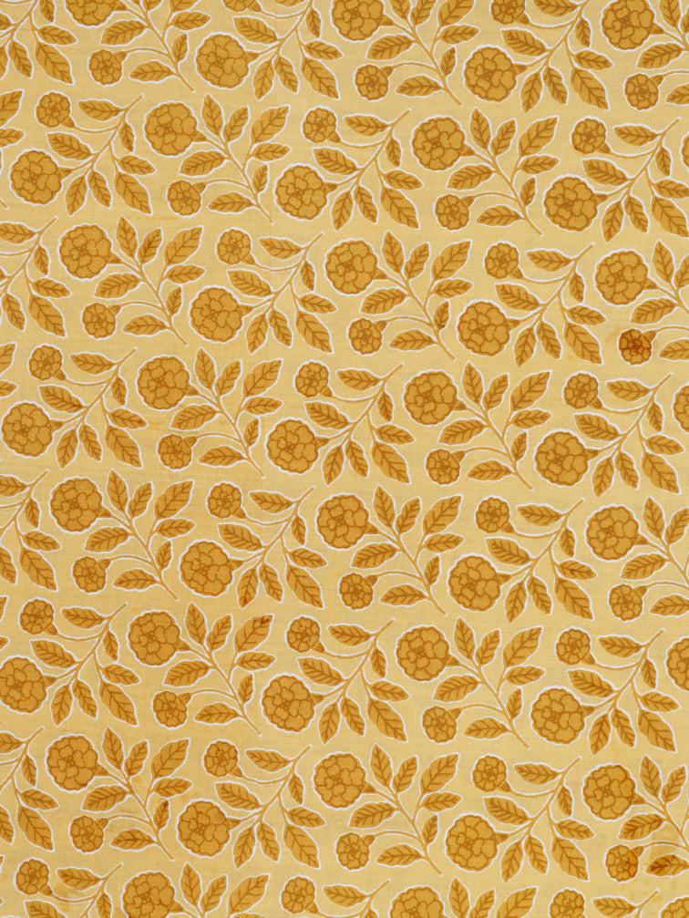 Cotton Flex Embroidered dress material with Printed Bottom & printed dupatta.