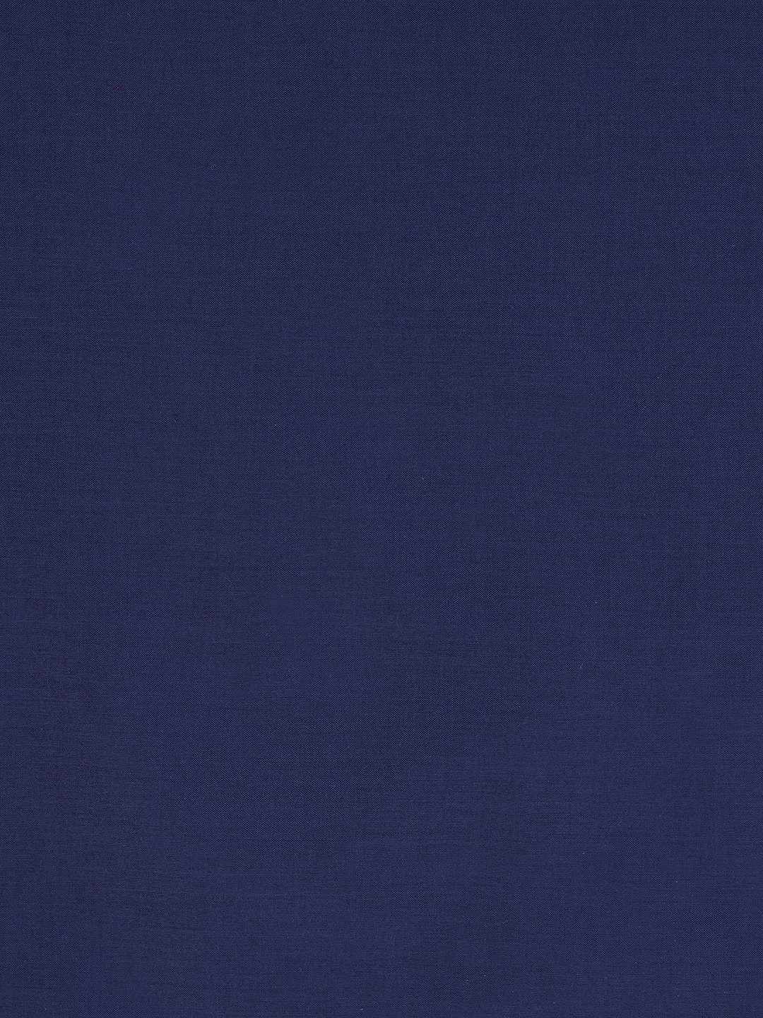 Unstitched cotton Suit Set in Soft Fabric with Ikat Yoke & Block Print Dupatta.(Blue)