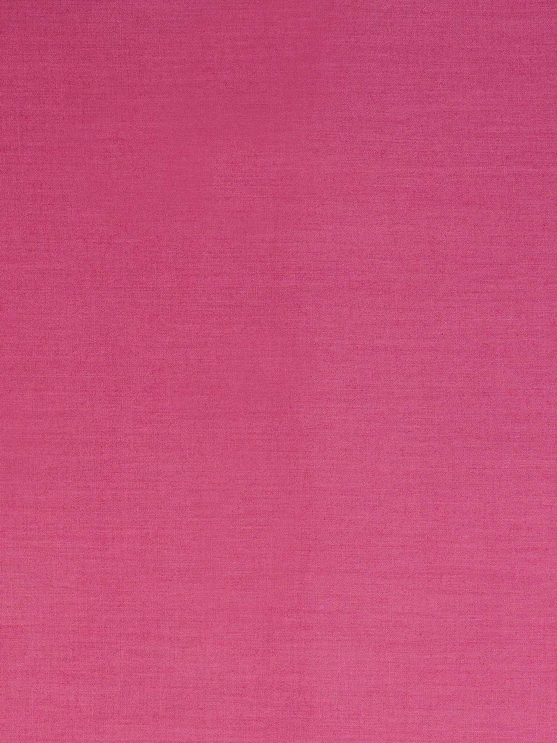 A 3-piece kurta set features a solid kurta adorned with a block-printed yoke and intricate embroidery details.(Pink)