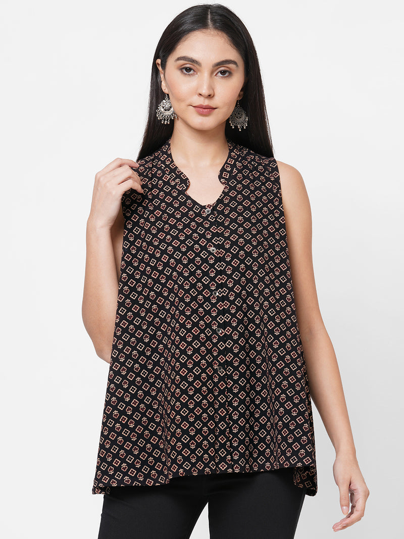 Gaamthi printed top