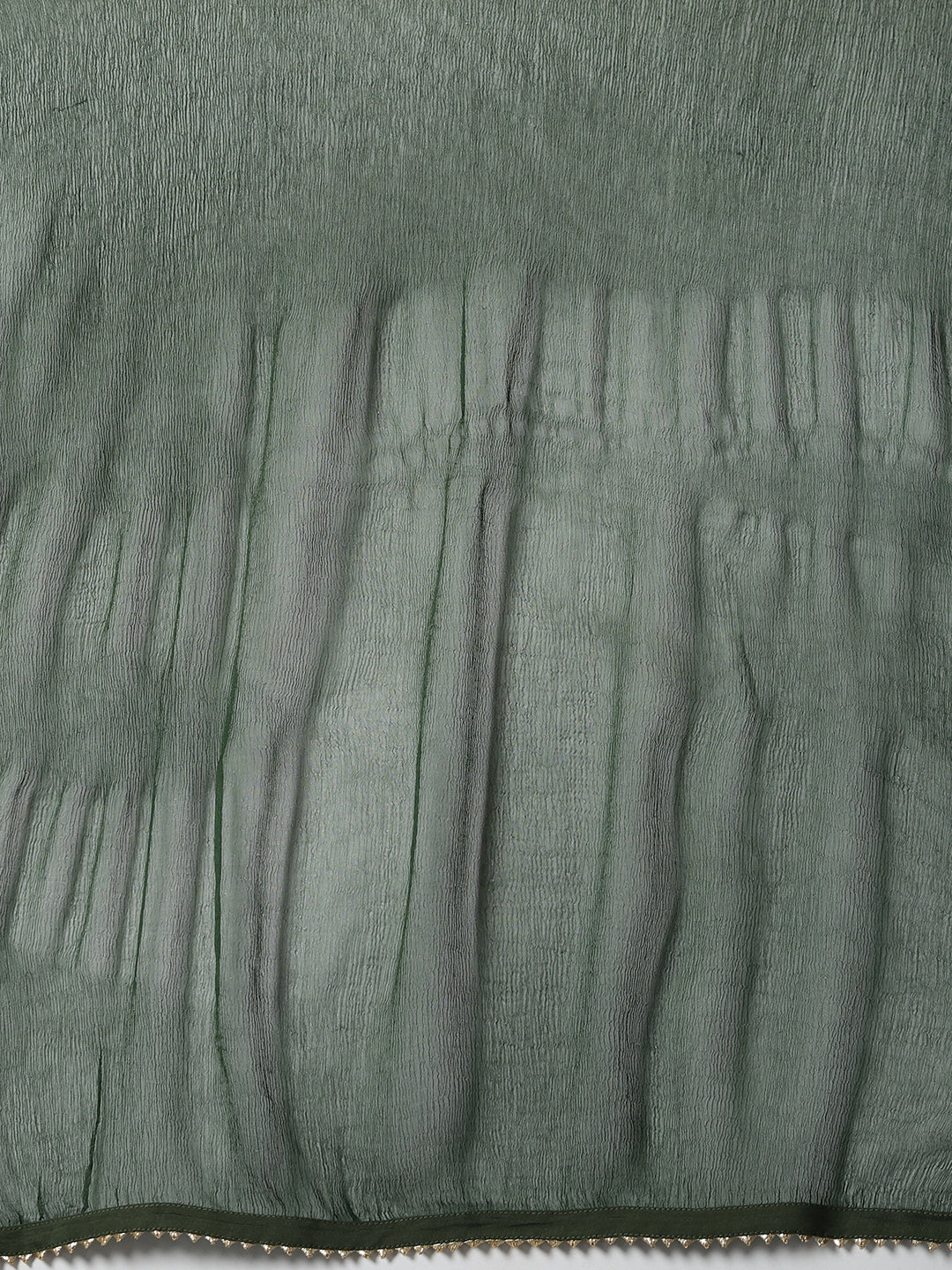 Party Edit- A line silk blend kurta with embroidered neck paired with dupatta and self tone bottom